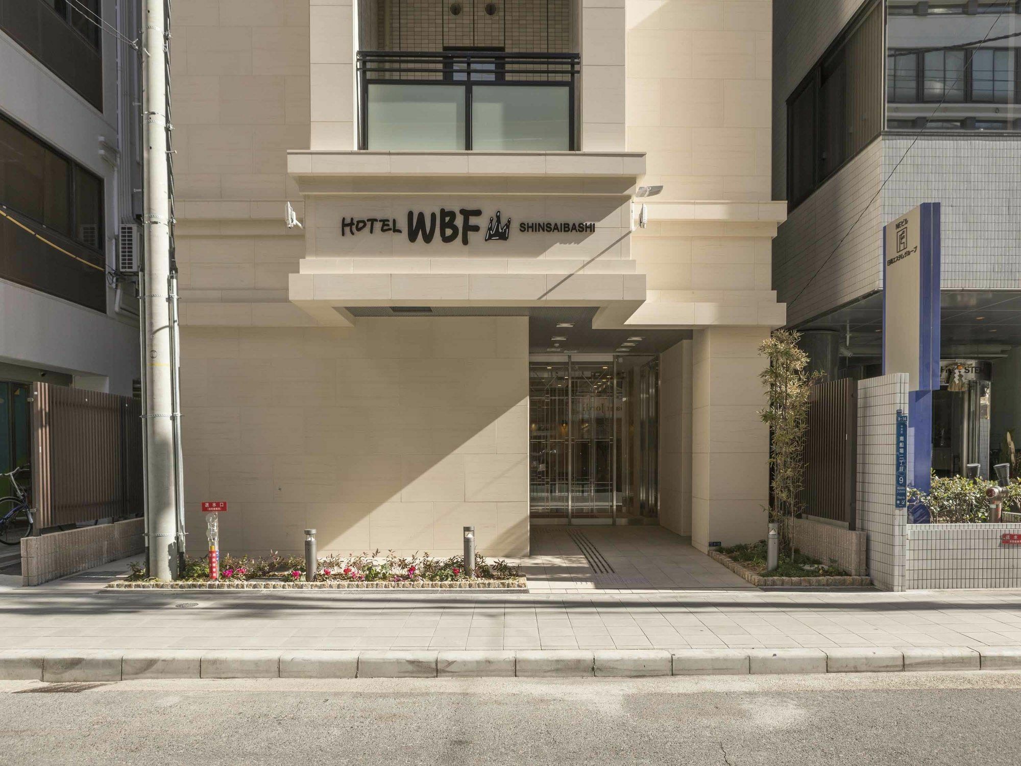 Hotel Wbf Shinsaibashi Osaka Eksteriør billede